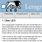 LEO Lerngruppen Organizer